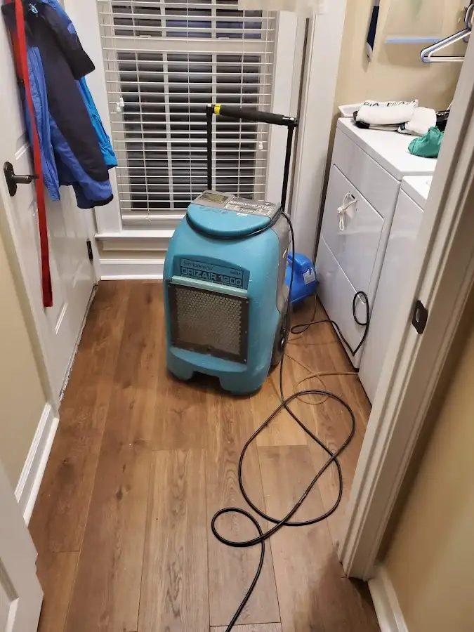 Commercial dehumidifier deployed for Crawl Space Restoration in Vero Beach