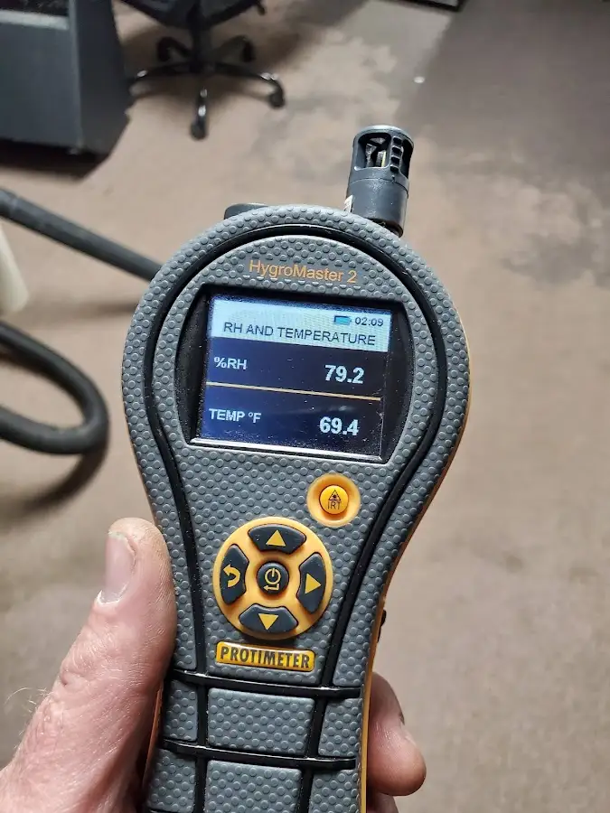 Moisture meter humidity assessment for Fire & Smoke Damage Restoration in Vero Beach